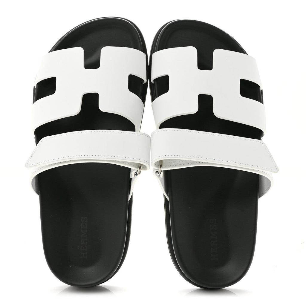 Calfskin Womens Chypre Sandals 36.5 White wholesalehk.shop