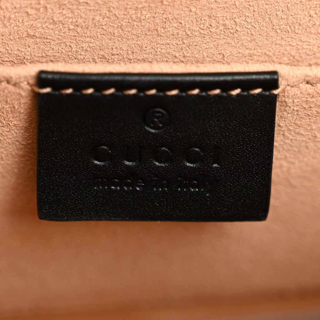 GG Supreme Monogram Bees Small Padlock Shoulder Bag Black £¨ Direct shipment via from wholesalehk.shop