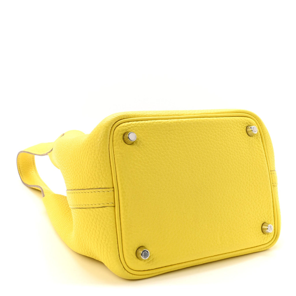 Taurillon Clemence Picotin Lock 18 PM Lime £¨ Direct shipment via from wholesalehk.shop