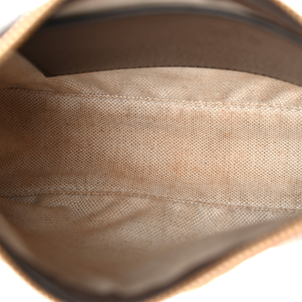 GG Supreme Monogram Textured Dollar Calfskin Web Small Ophidia GG Handbag Beige Ebony New Acero wholesalehk.shop