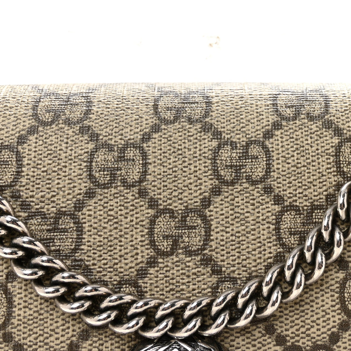 GG Supreme Monogram Mini Dionysus Chain Wallet wholesalehk.shop
