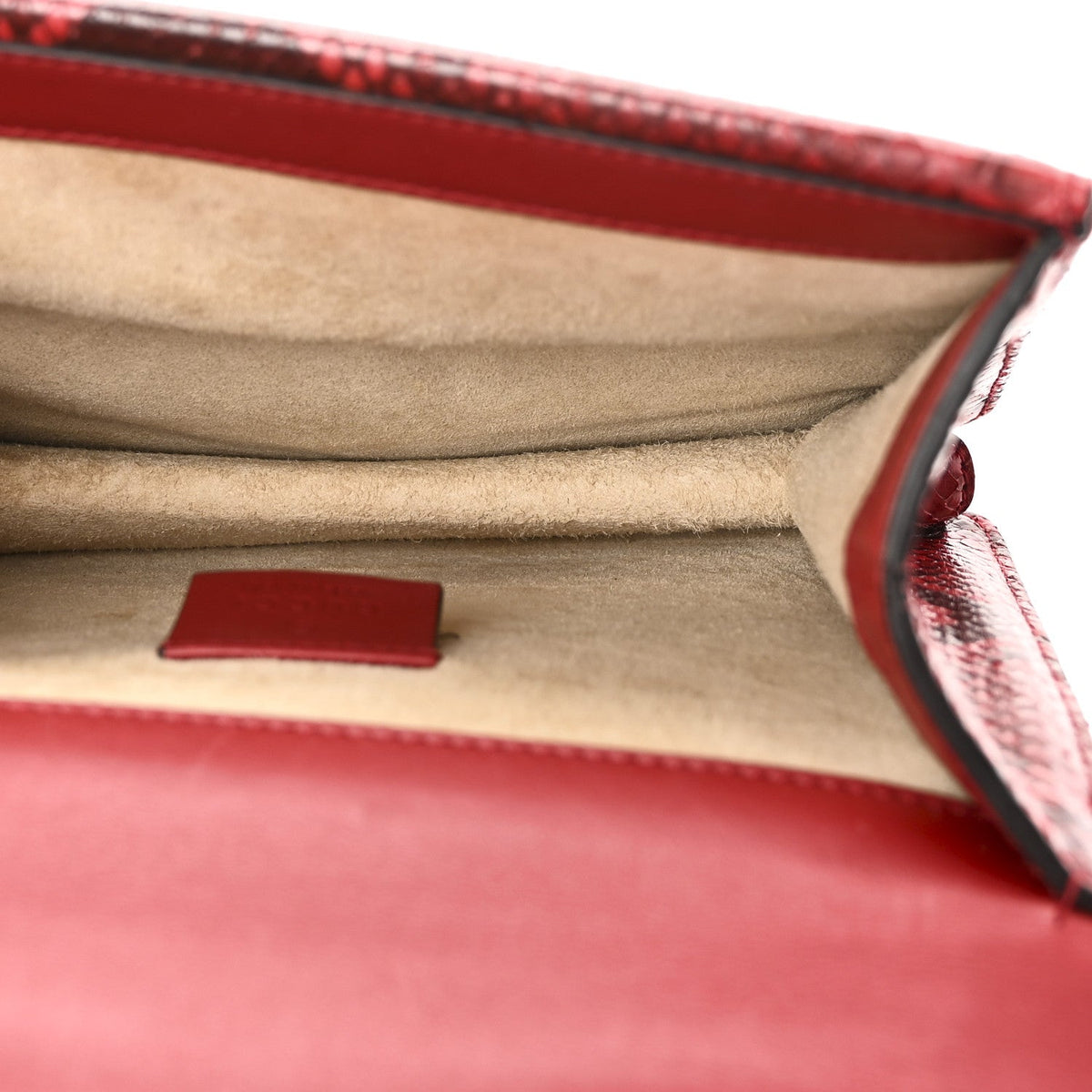 Snakeskin Mini Dionysus Shoulder Bag Red wholesalehk.shop