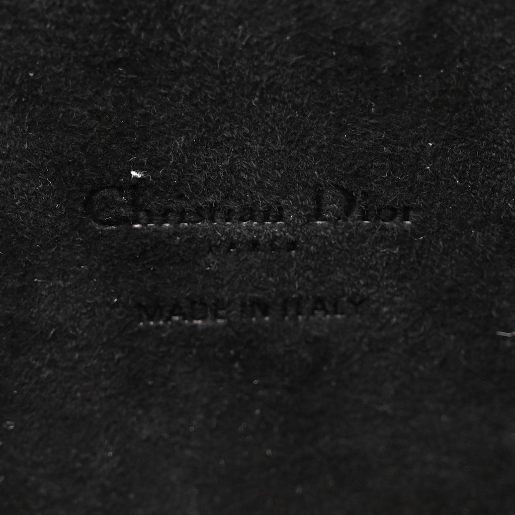 Grained Calfskin Caro Double Pouch Black wholesalehk.shop