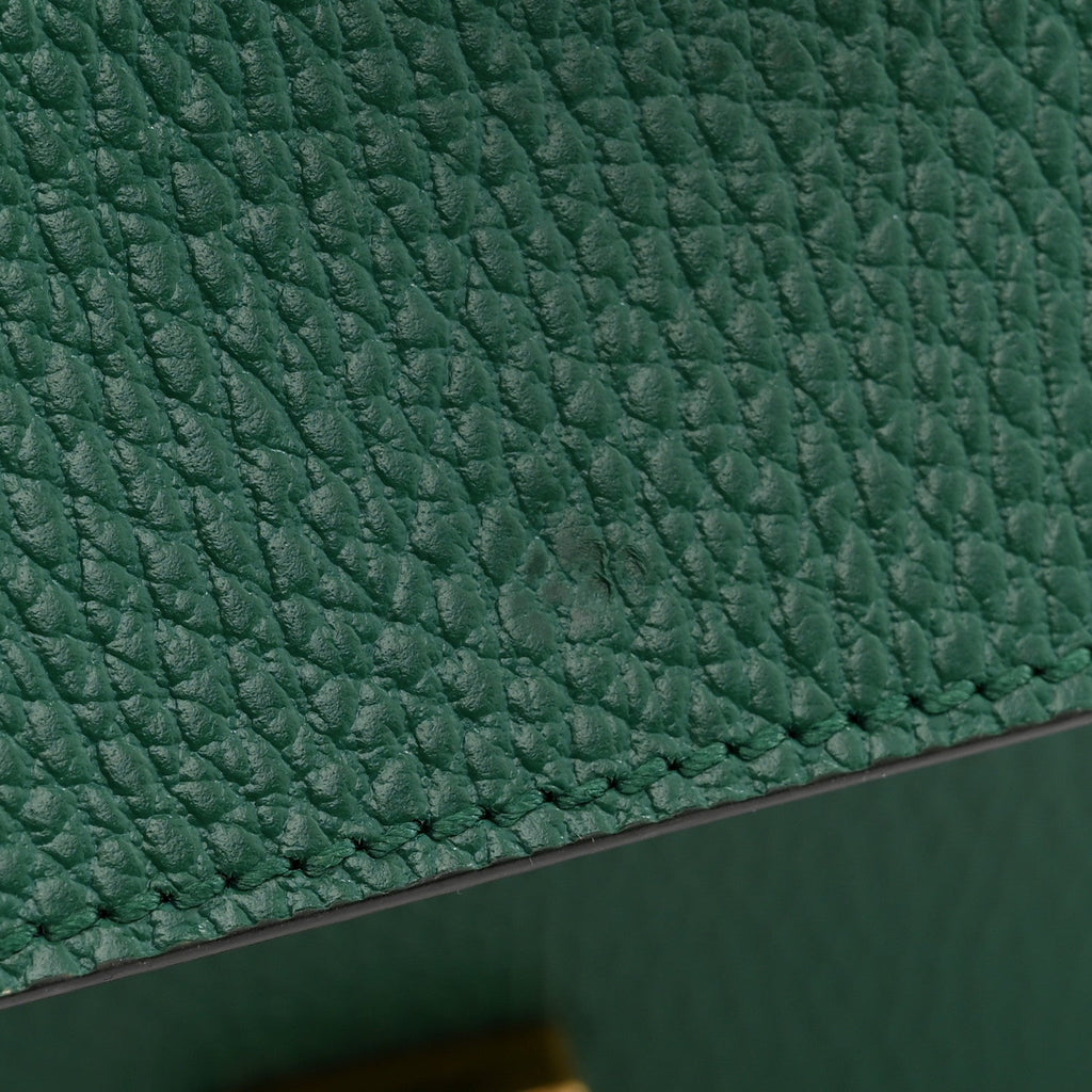 Pebbled Calfskin Small Dionysus Shoulder Bag Emerald wholesalehk.shop