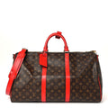 Calfskin Monogram Keepall Bandouliere 50 Coquelicot wholesalehk.shop