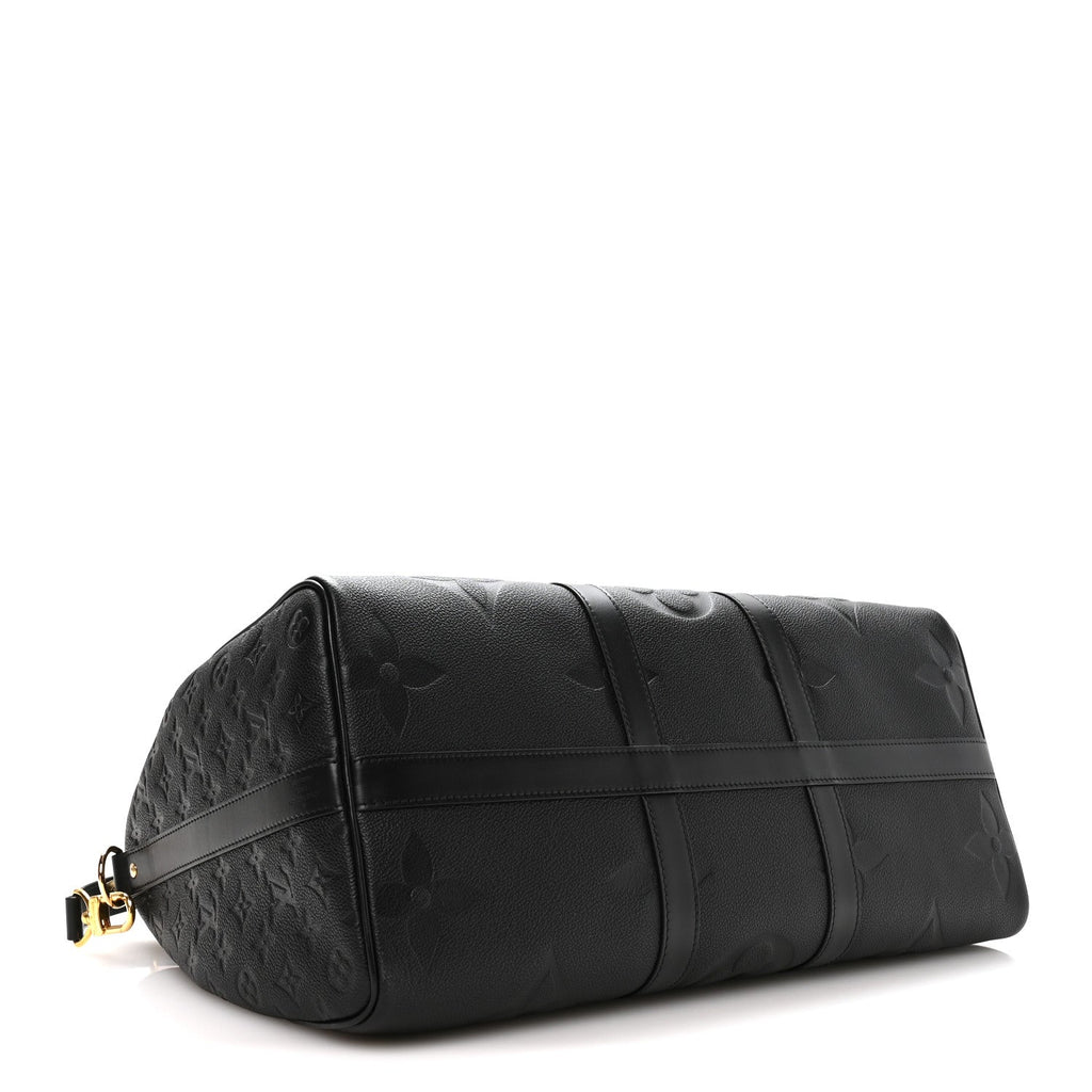 Empreinte Monogram Giant Keepall Bandouliere 45 Black Black wholesalehk.shop