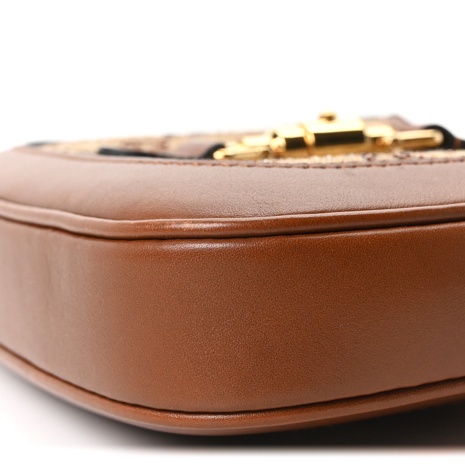 New Canvas Charisma Calfskin Crystal GG Monogram Mini Jackie 1961 Hobo Camel Ebony £¨ Direct shipment via from wholesalehk.shop