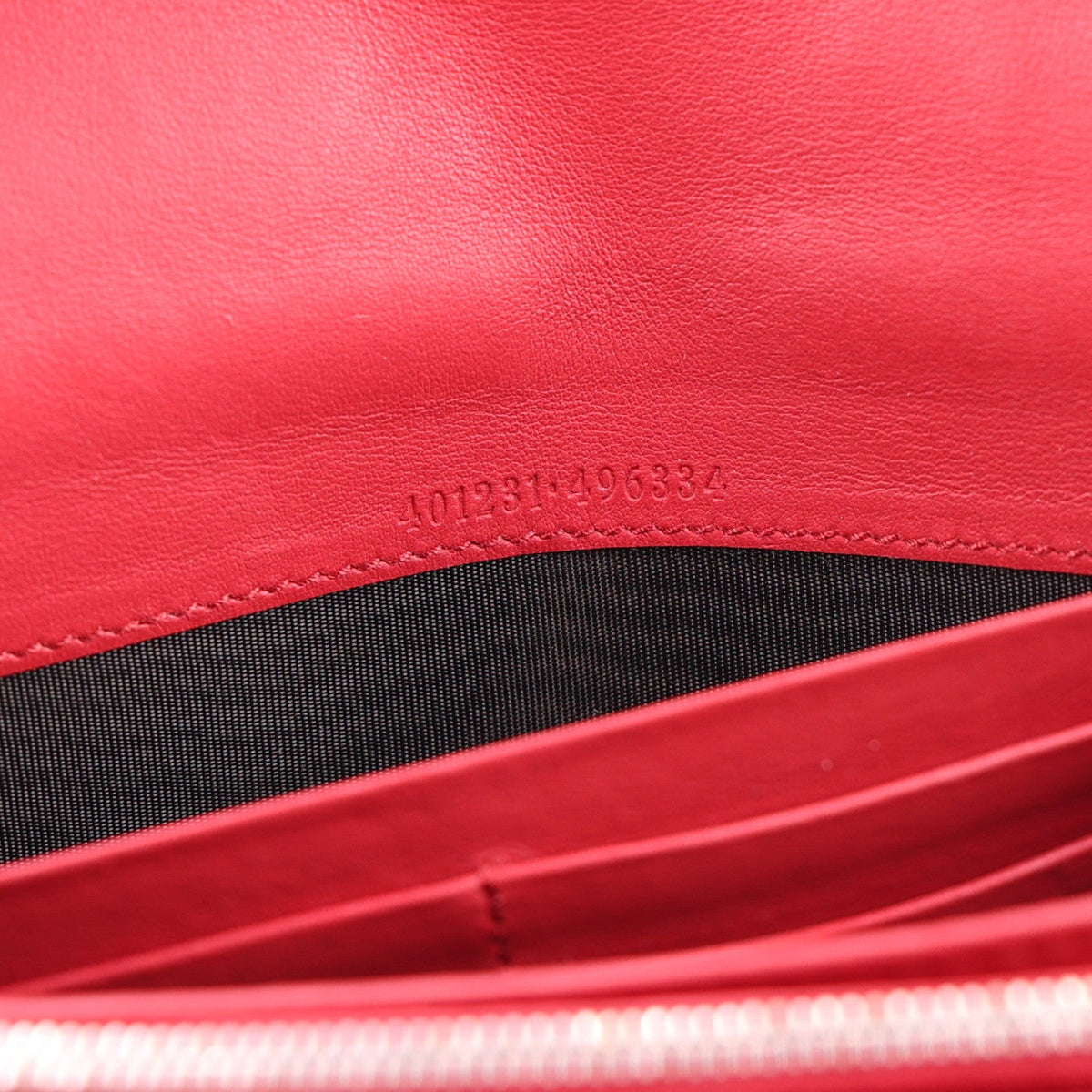 GG Supreme Monogram Mini Dionysus Chain Wallet Beige Vulcanic Red wholesalehk.shop