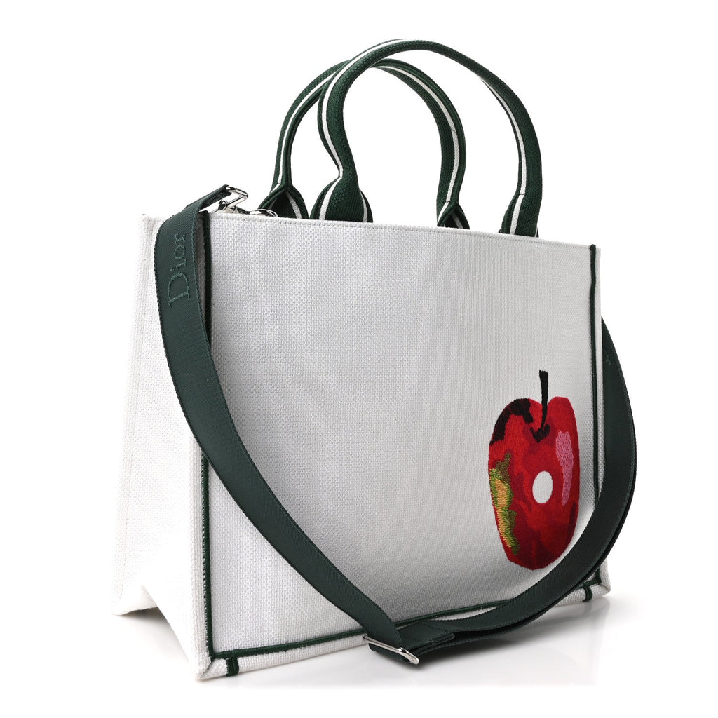 Canvas Embroidered Medium The Very Hungry Caterpillar Book Tote With Strap White Multicolor £¨ Direct shipment via from wholesalehk.shop