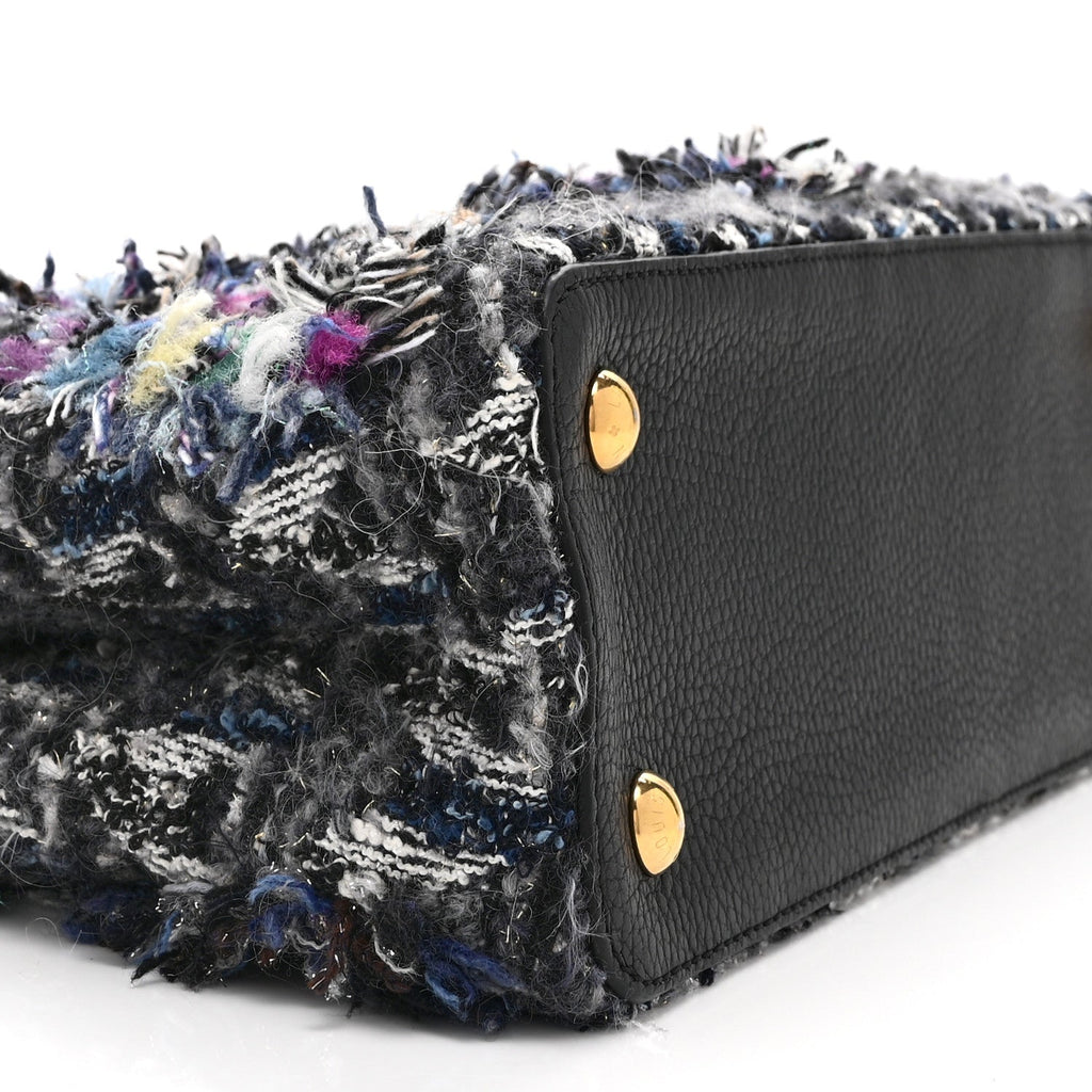 Tweed Calfskin Capucines MM Multicolor £¨ Direct shipment via from wholesalehk.shop