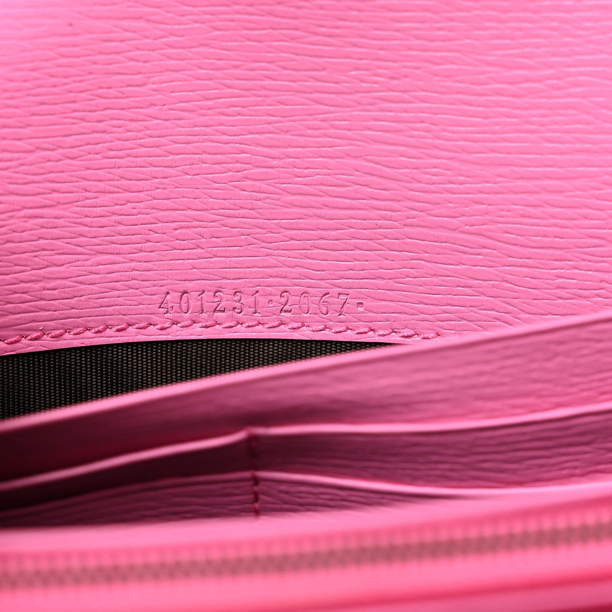 Calfskin Floral Print Mini Dionysus Chain Wallet Ivory Pink wholesalehk.shop