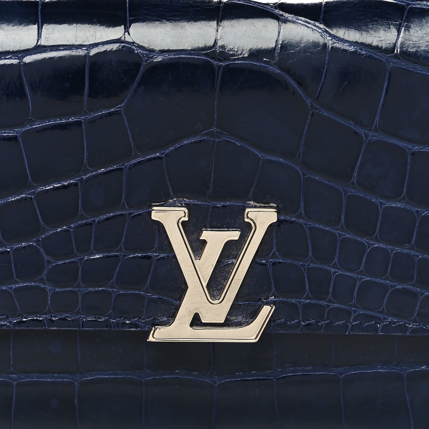 Crocodile Capucines Compact Wallet Saphir £¨ Direct shipment via from wholesalehk.shop
