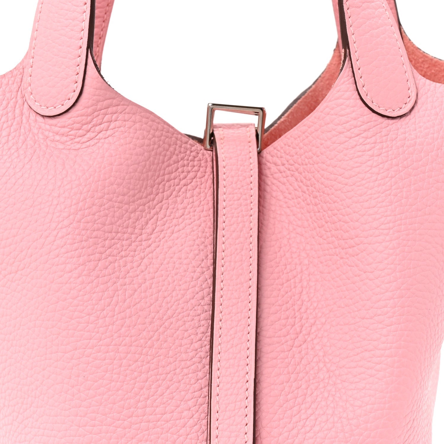 Taurillon Clemence Picotin Lock 18 PM Rose Sakura £¨ Direct shipment via from wholesalehk.shop