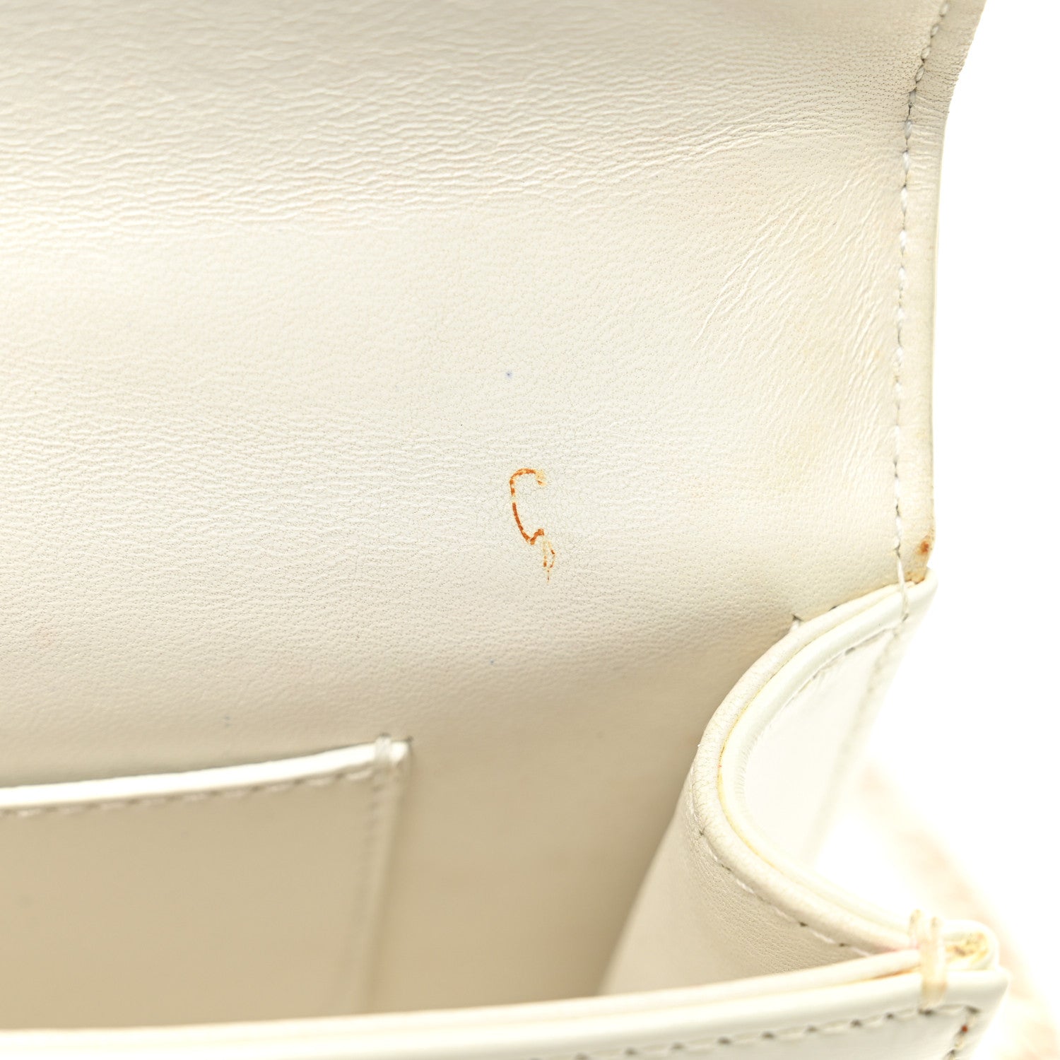 Calfskin Printed Mini Diorama Flap Bag White ¡§ Direct shipment via from wholesalehk.shop