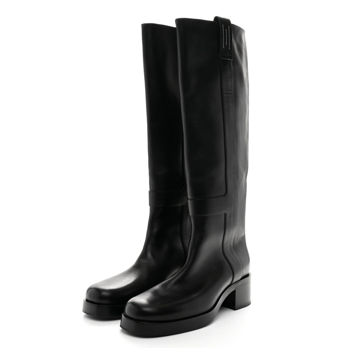 Box Riding Boots 41 Black wholesalehk.shop