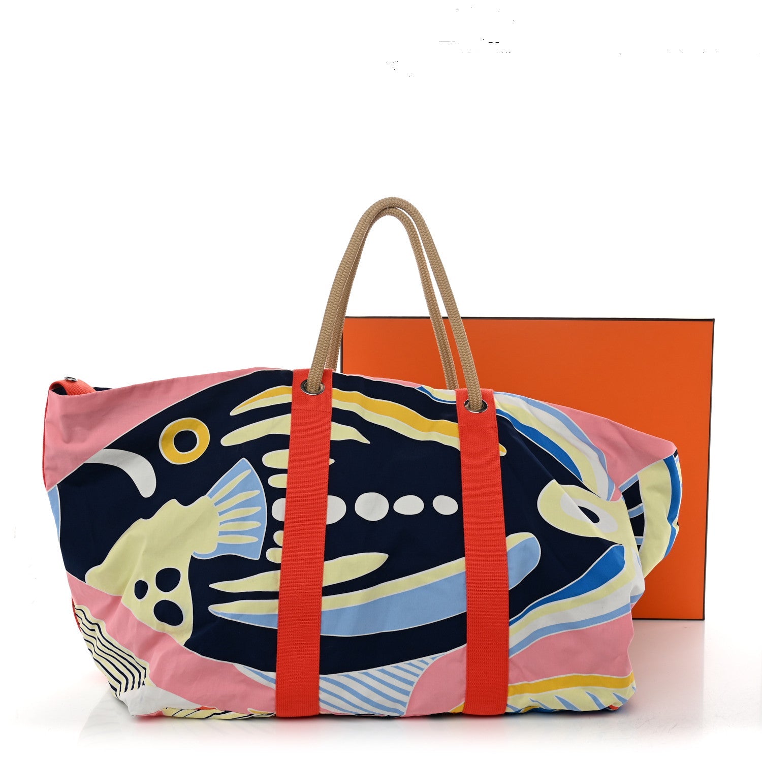 Cotton Traffic Jam Beach Bag Marine Rose £¨ Direct shipment via from wholesalehk.shop