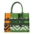 Canvas Embroidered Medium Jungle Pop Book Tote Green Multicolor £¨ Direct shipment via from wholesalehk.shop