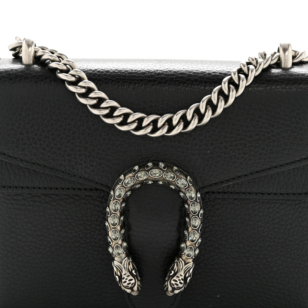 Calfskin Mini Dionysus Shoulder Bag Black wholesalehk.shop