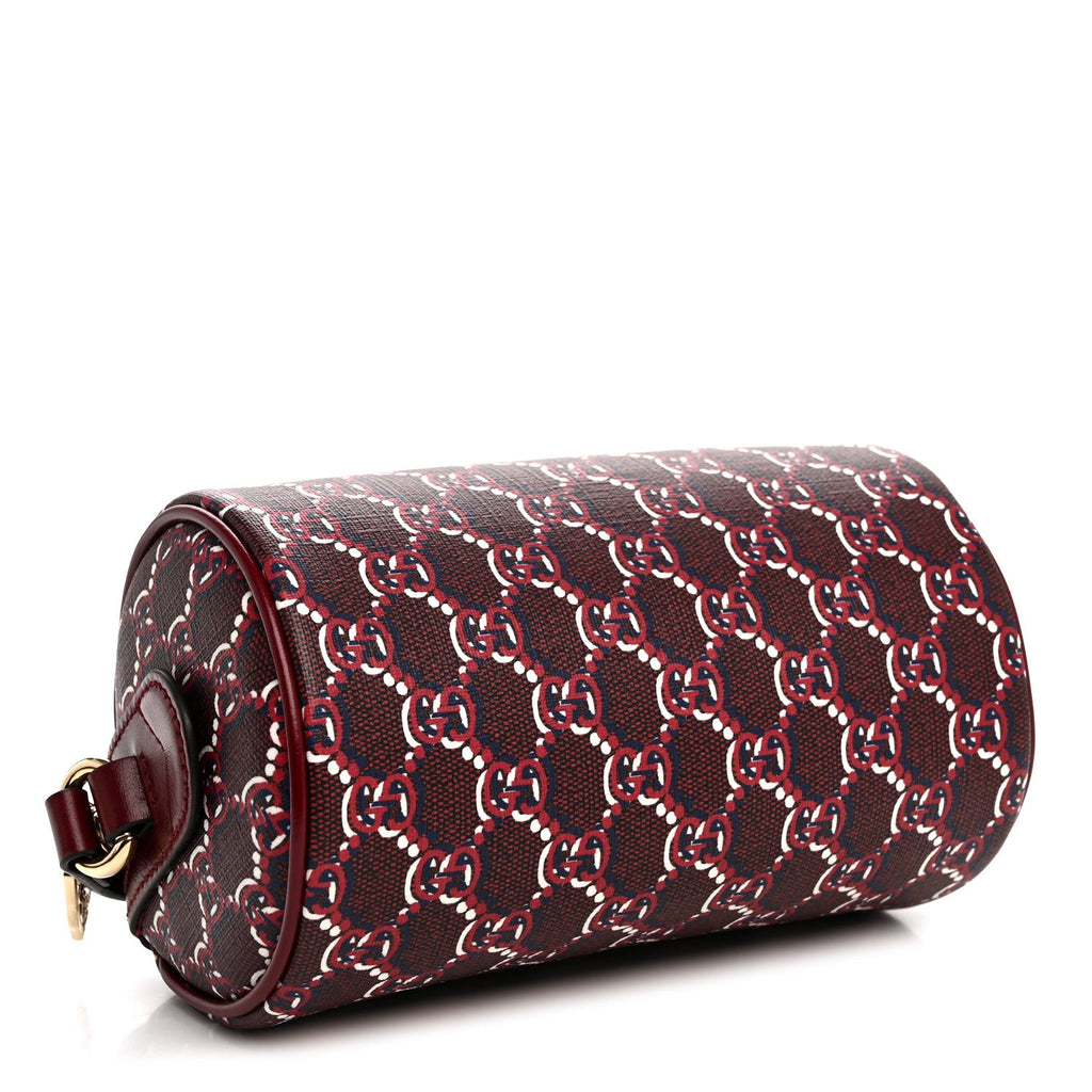 GG Shadow Monogram Ophidia Crossbody Bag Rosso Ancora Red wholesalehk.shop