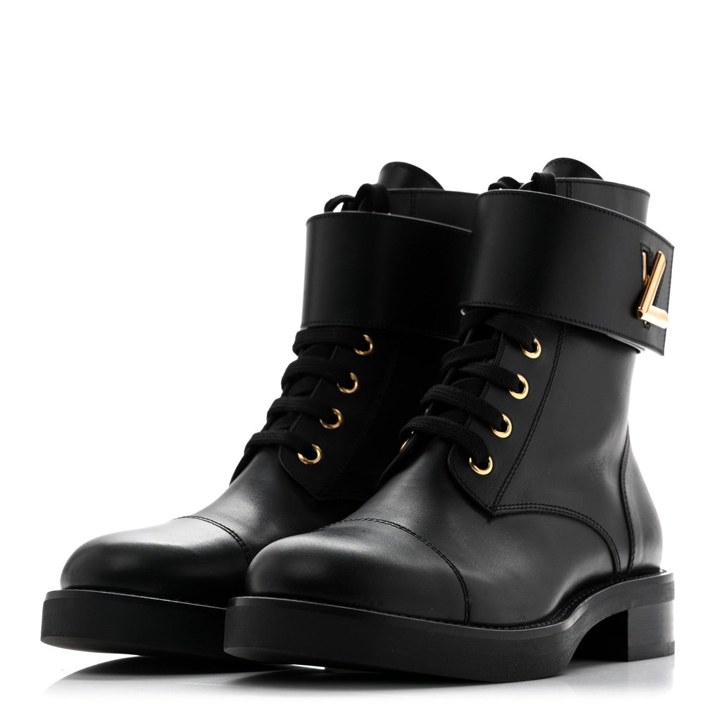 Calfskin Wonderland Ranger Boots 36 Black £¨ Direct shipment via from wholesalehk.shop