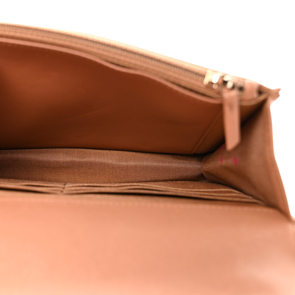 Lambskin Quilted Chanel 19 Wallet On Chain WOC Brown wholesalehk.shop