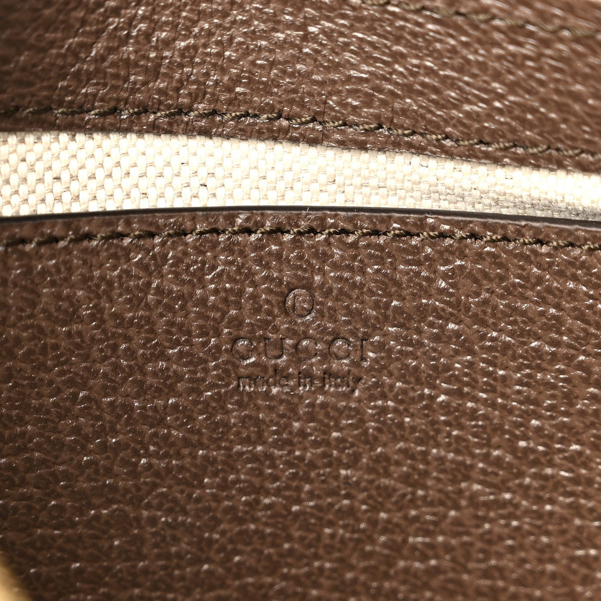 GG Supreme Monogram Textured Dollar Calfskin Mini Ophidia Chain Bag Beige Ebony wholesalehk.shop
