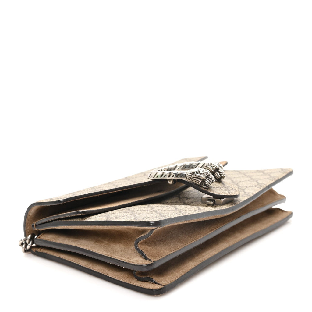 GG Supreme Monogram Small Dionysus Shoulder Bag Taupe wholesalehk.shop