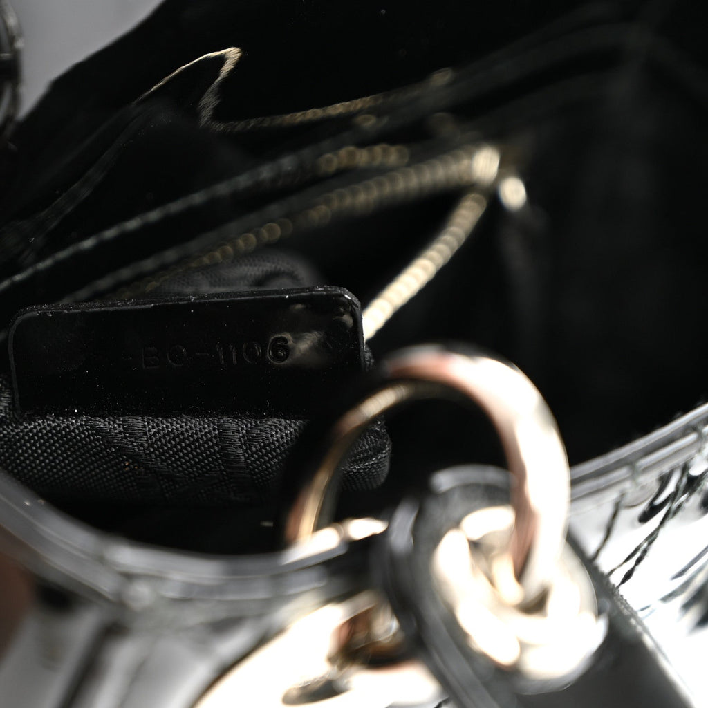 Patent Cannage Mini Lady Dior Black wholesalehk.shop