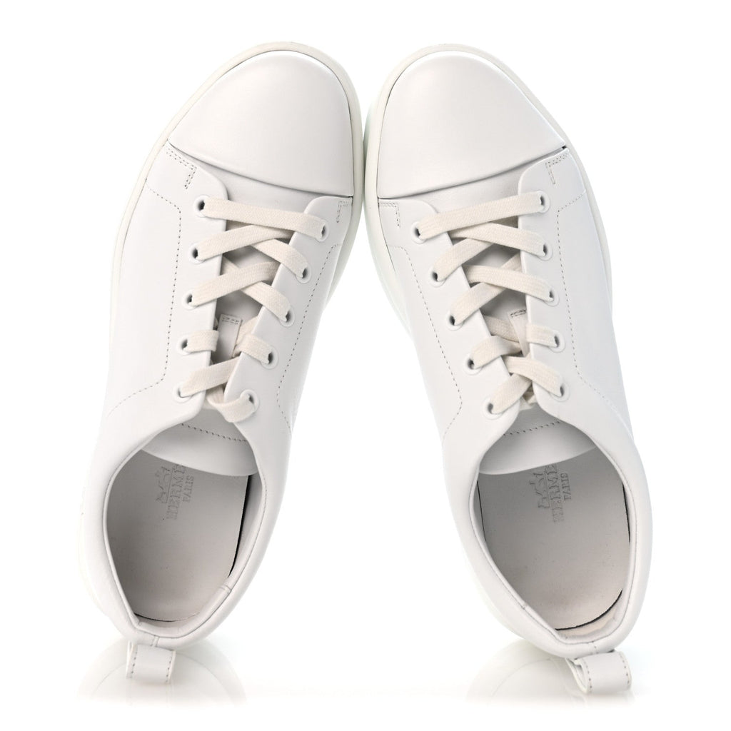 Calfskin Womens Happy Sneakers 38 White wholesalehk.shop