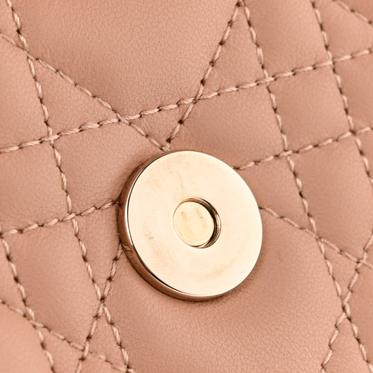 Lambskin Cannage Mini My Dior Bag Rose Des Vents wholesalehk.shop