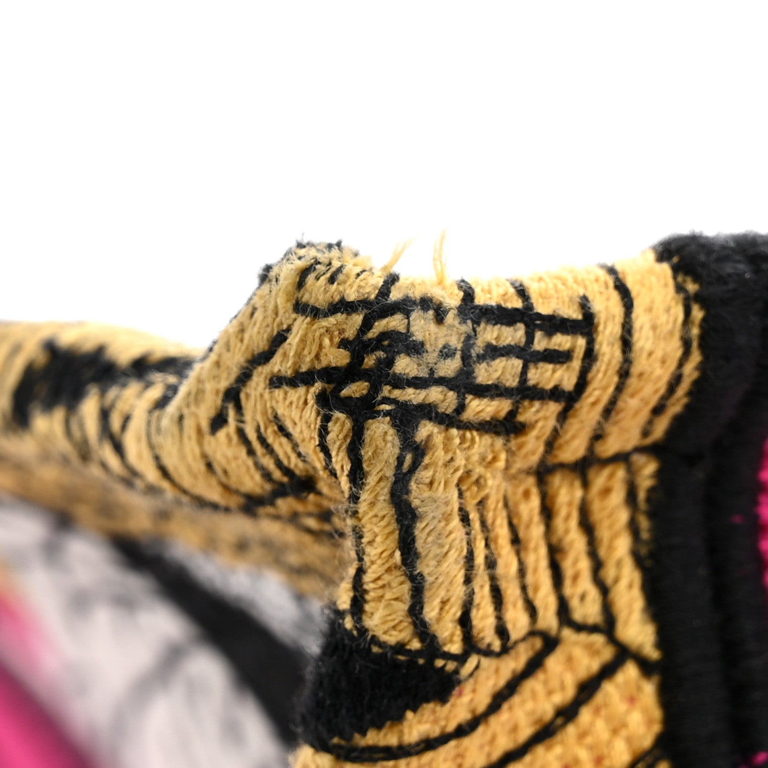 Canvas Embroidered Large Jungle Pop Book Tote Fuchsia Multicolor £¨ Direct shipment via from wholesalehk.shop