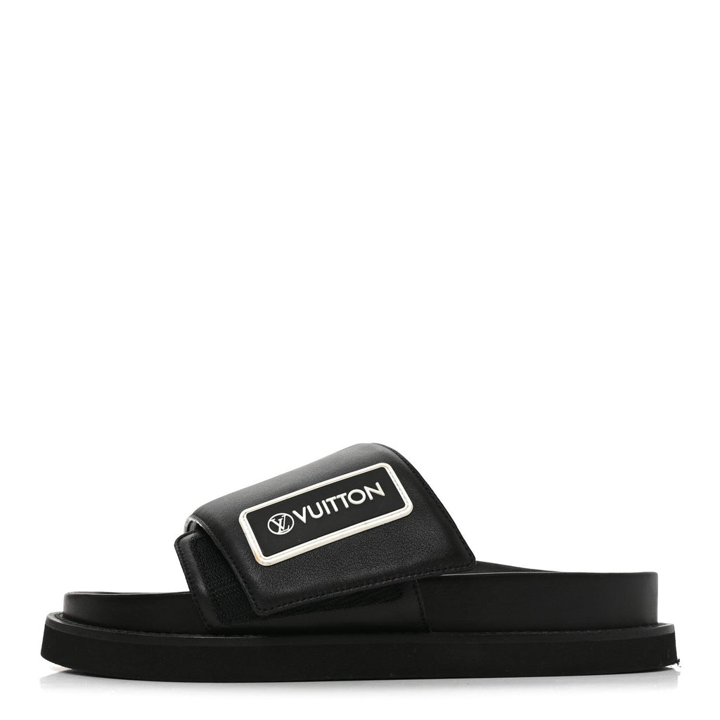 Calfskin Womens Pool Pillow Sunset Mules 40 Black £¨ Direct shipment via from wholesalehk.shop