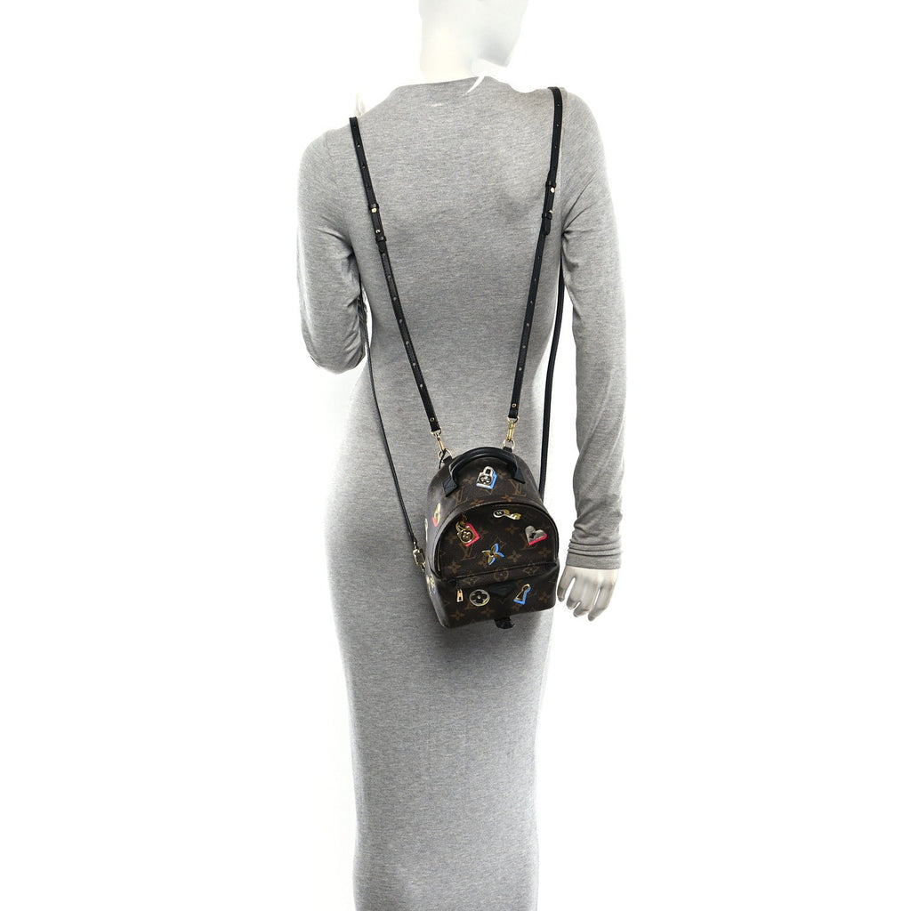 Monogram Love Lock Palm Springs Backpack Mini £¨ Direct shipment via from wholesalehk.shop