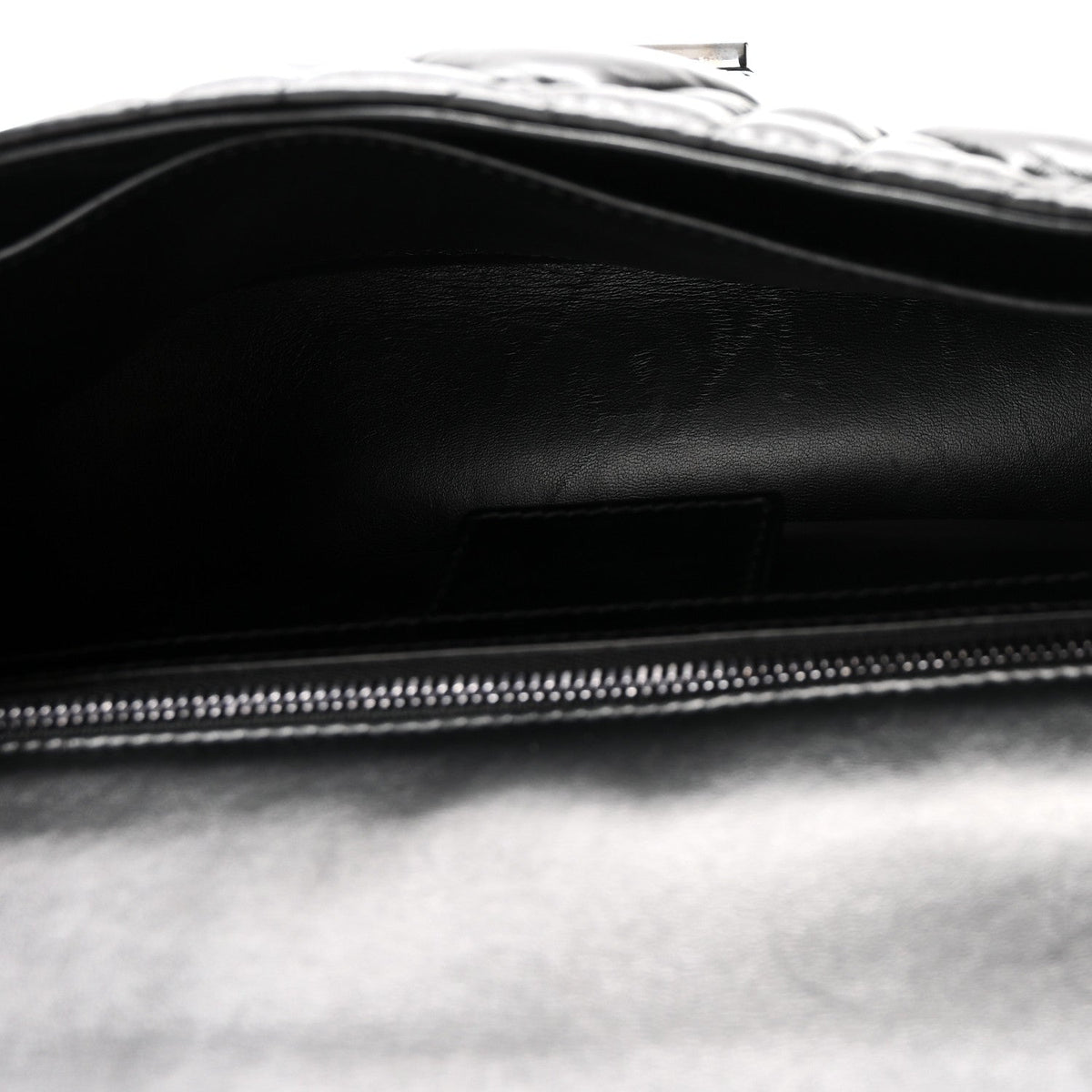 Calfskin Macrocannage Large Caro Bag Black wholesalehk.shop