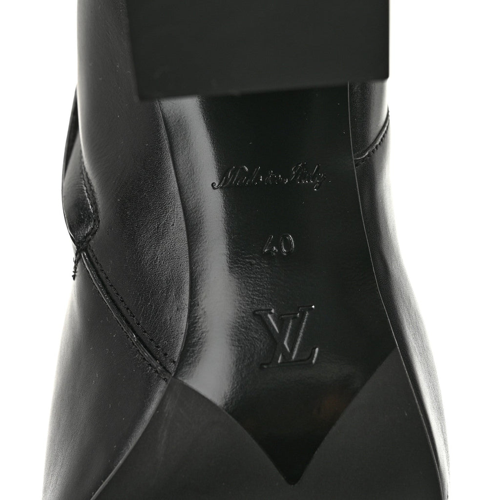 Calfskin Midtown High Boots 40 Black £¨ Direct shipment via from wholesalehk.shop