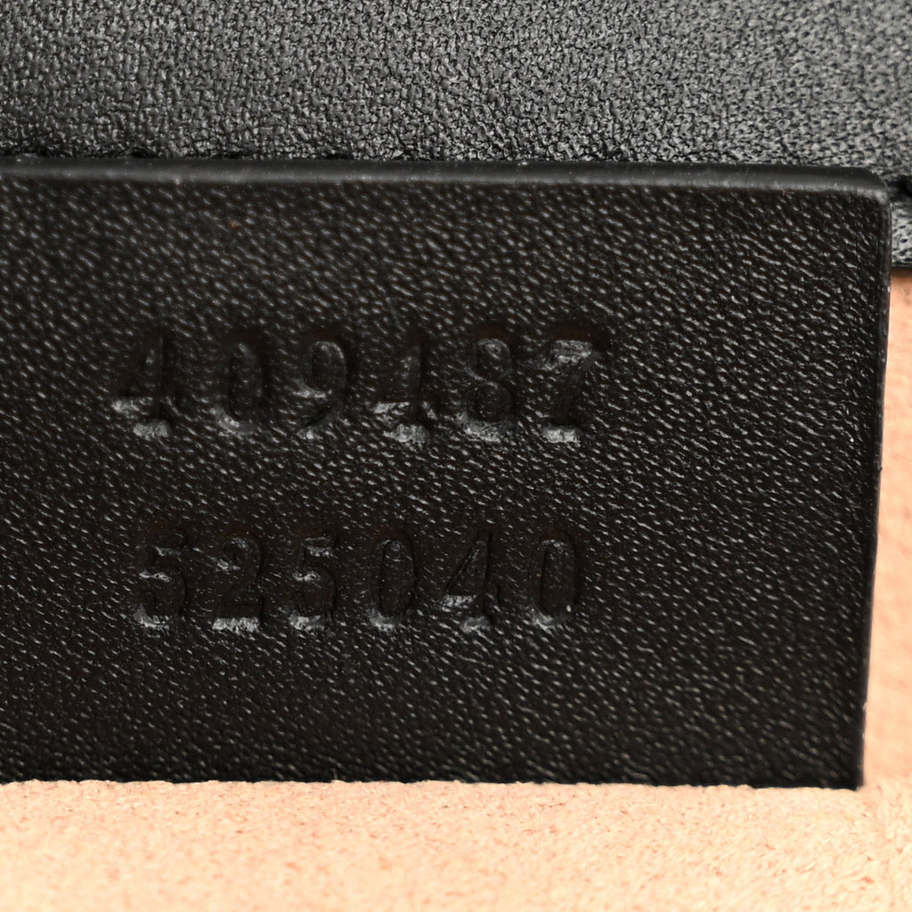 GG Supreme Monogram Bees Small Padlock Shoulder Bag Black £¨ Direct shipment via from wholesalehk.shop