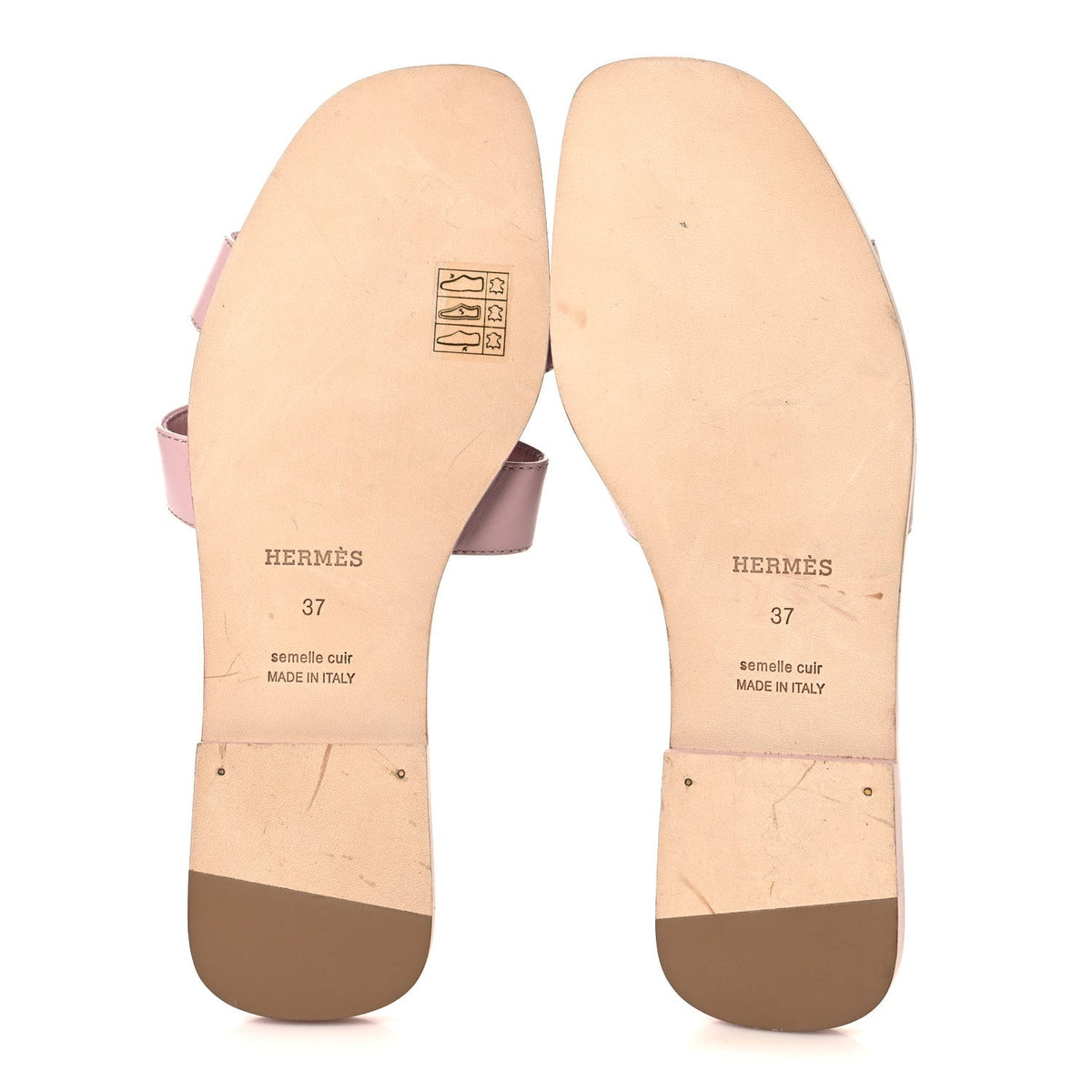 Calfskin Oran Sandals 37 Rose Cancan wholesalehk.shop