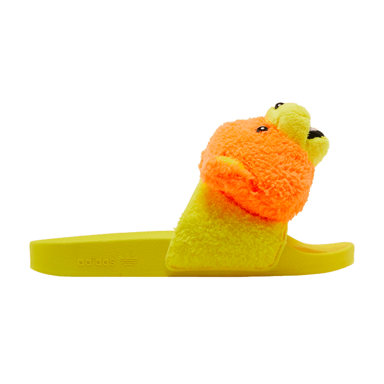 adidas JS Adilette Jeremy Scott Teddy Yellow wholesalehk.shop