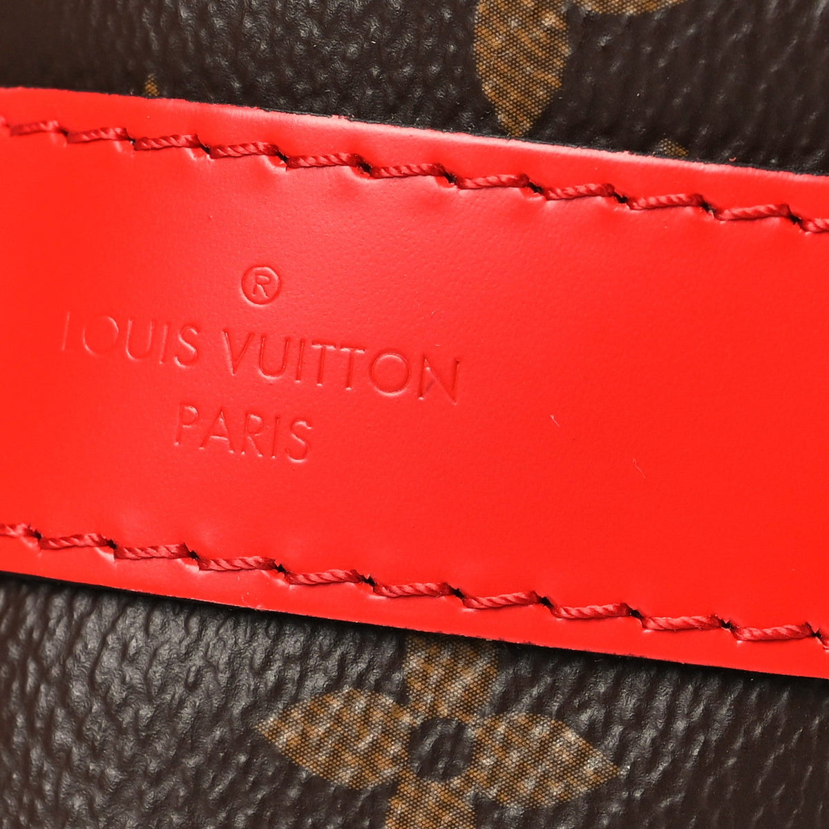 Calfskin Monogram Keepall Bandouliere 50 Coquelicot wholesalehk.shop