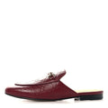 Glamour Calfskin Guccissima Womens Princetown Slippers 39 Rosso Ancora £¨ Direct shipment via from wholesalehk.shop
