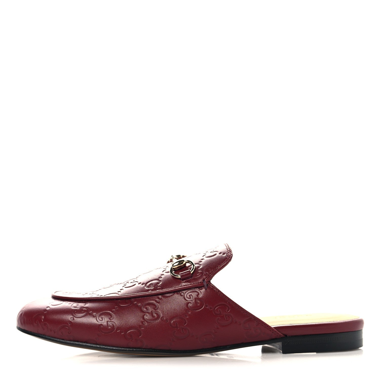 Glamour Calfskin Guccissima Womens Princetown Slippers 39 Rosso Ancora £¨ Direct shipment via from wholesalehk.shop