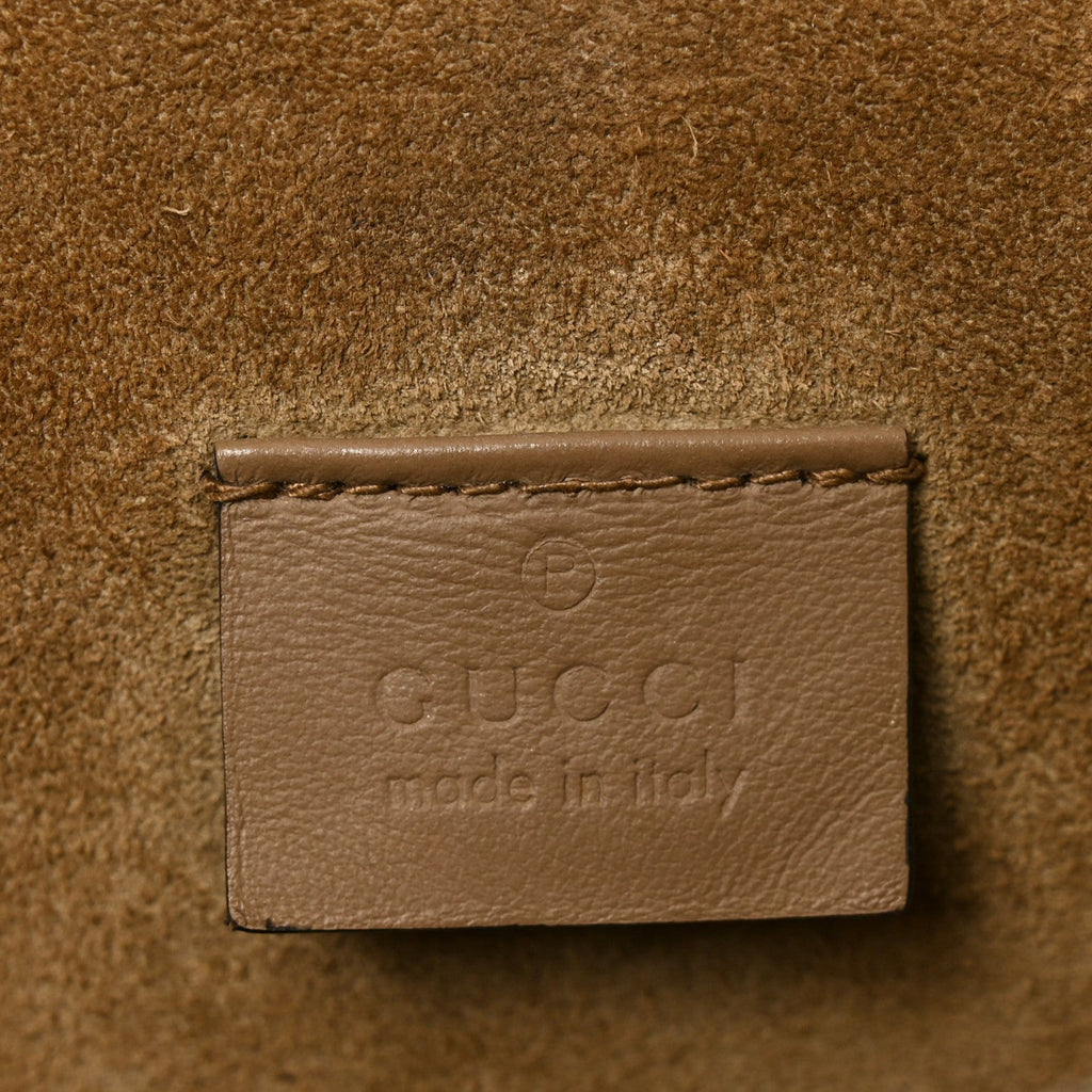 GG Supreme Monogram Medium Dionysus Shoulder Bag Taupe wholesalehk.shop