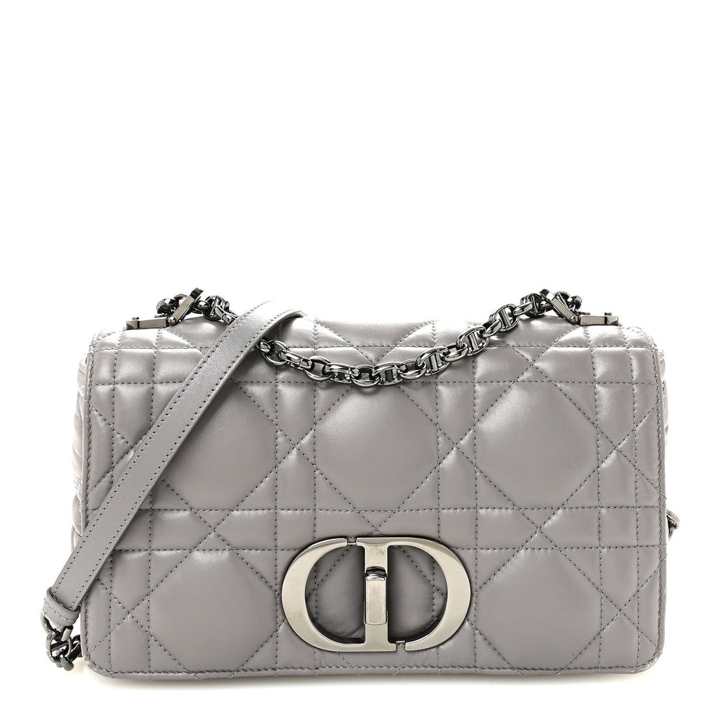 Calfskin Macrocannage Medium Caro Bag Iron Grey wholesalehk.shop