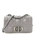 Calfskin Macrocannage Medium Caro Bag Iron Grey wholesalehk.shop