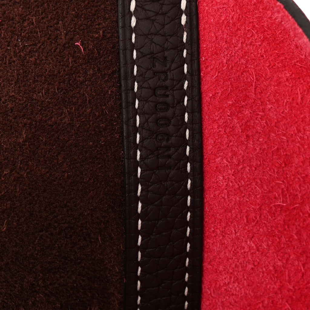 Taurillon Clemence Casaque Picotin Lock 18 PM Rouge Sellier Framboise £¨ Direct shipment via from wholesalehk.shop