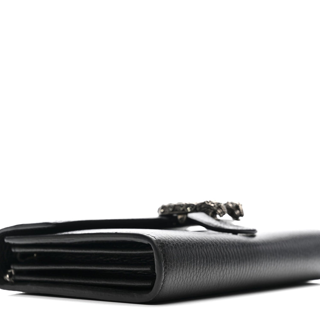 Calfskin Mini Dionysus Chain Wallet Black wholesalehk.shop