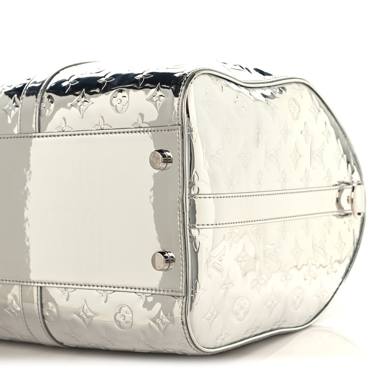 Monogram Mirror Keepall Bandouliere 45 Silver wholesalehk.shop