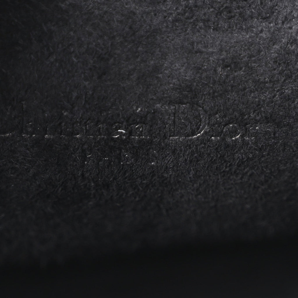 Grained Calfskin Caro Double Pouch Black wholesalehk.shop