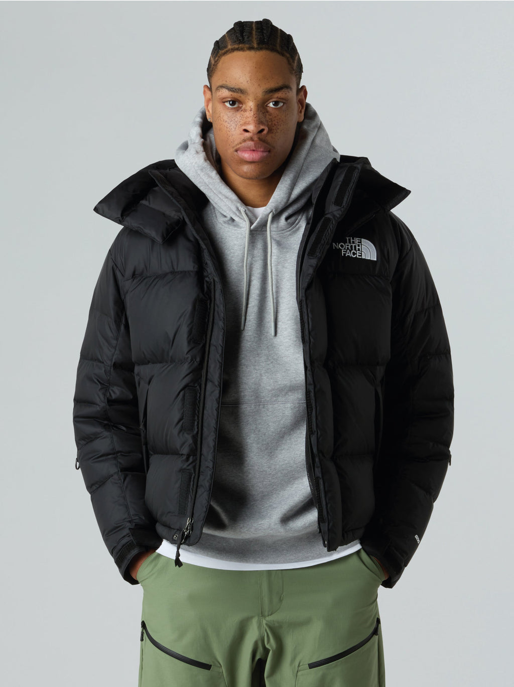 2026 New Arrival Piumino con Cappuccio Rimovibile Baltoro Nero wholesalehk.shop
