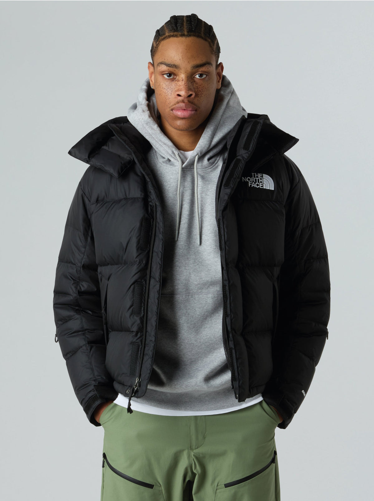 2026 New Arrival Piumino con Cappuccio Rimovibile Baltoro Nero wholesalehk.shop